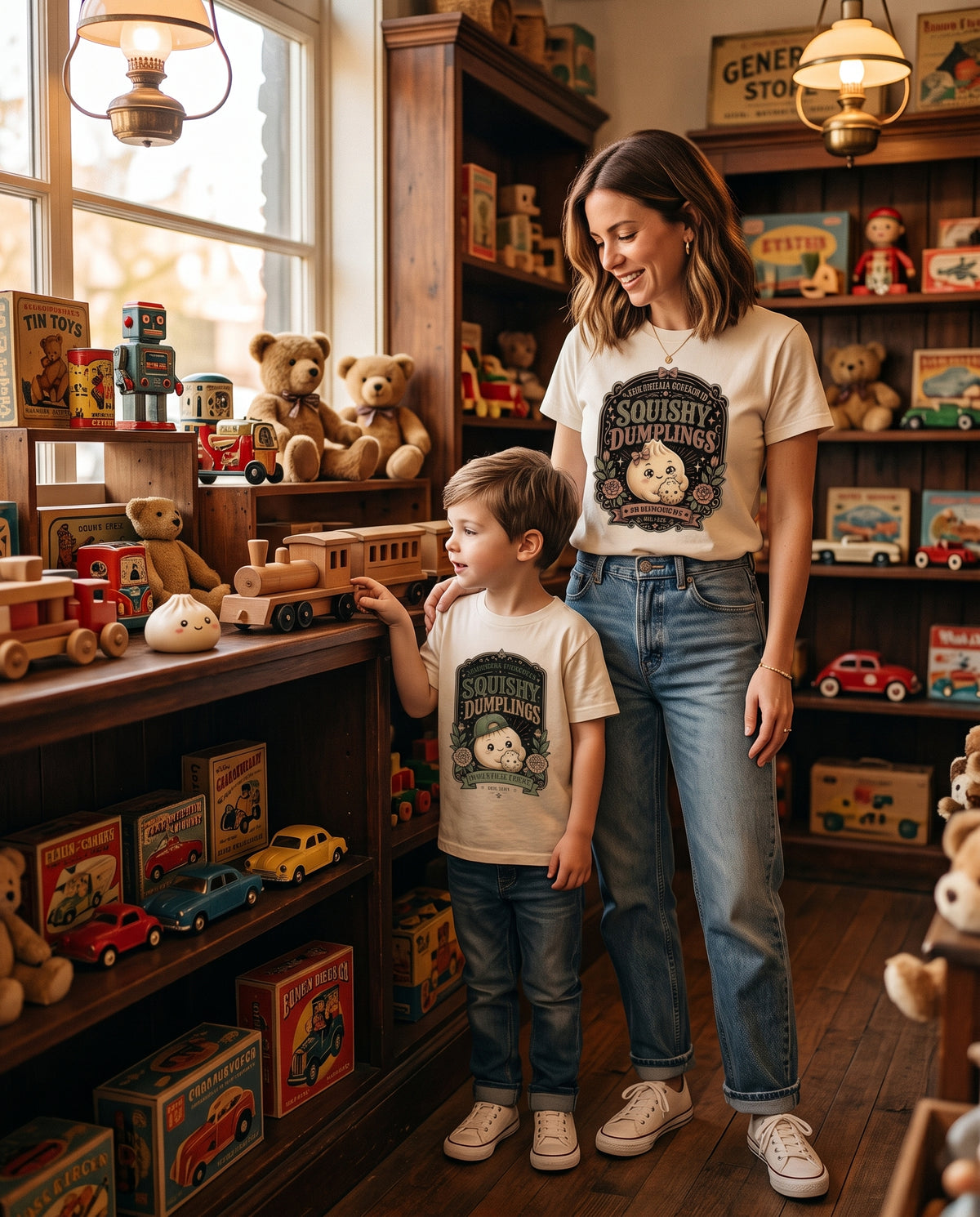 Emotionally Attached to Squishy Dumplings T-Shirt | The Clingy One