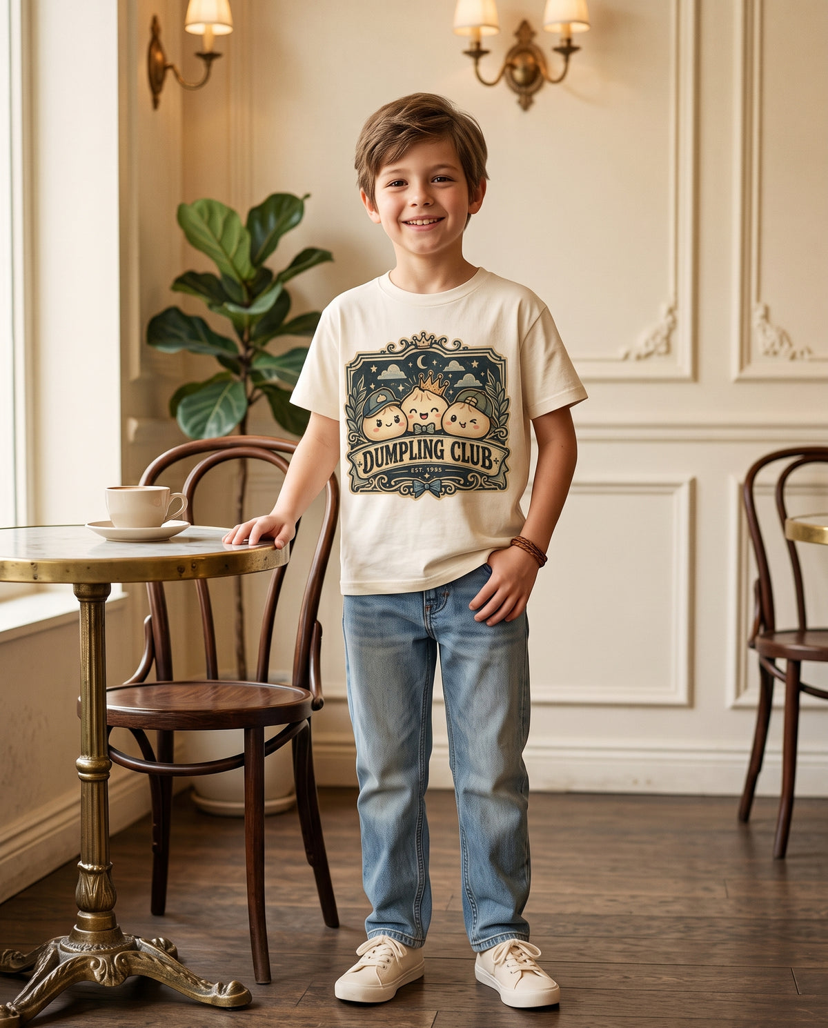 Dumpling Society & Dumpling Club T-Shirt | The Fancy One