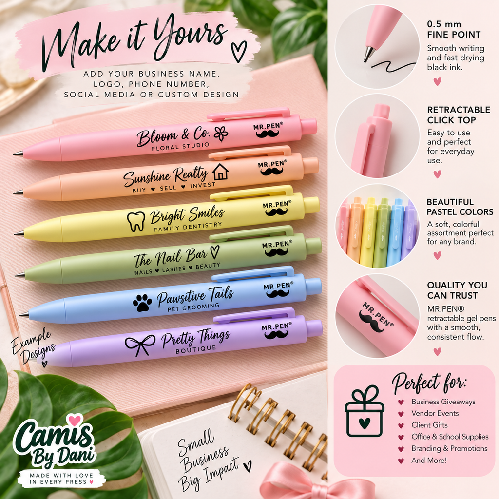 Custom Business Pens | Personalized Logo Pens | Bulk Promotional Pens