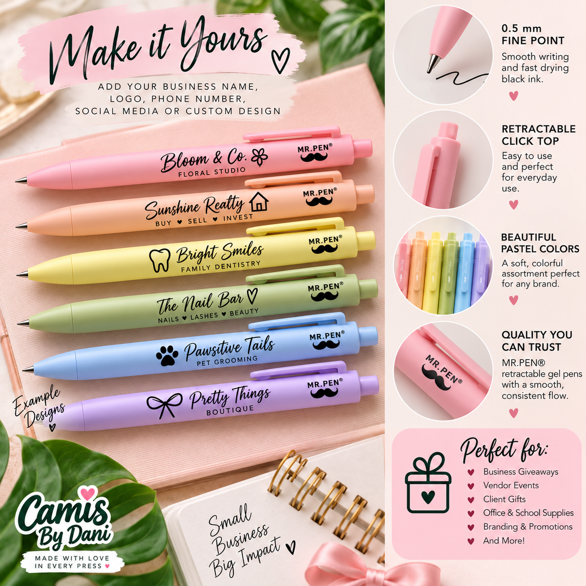 Custom Business Pens | Personalized Logo Pens | Bulk Promotional Pens