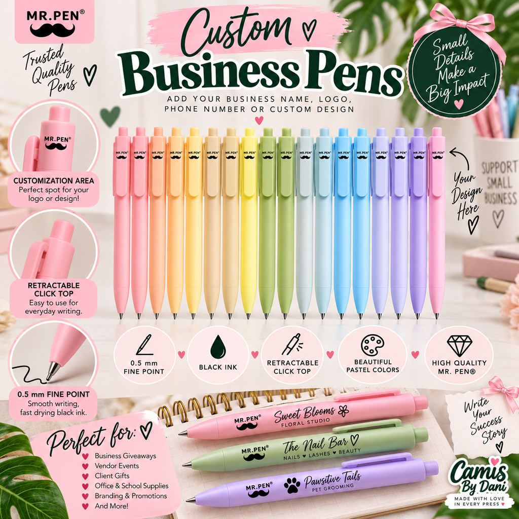 Custom Business Pens | Personalized Logo Pens | Bulk Promotional Pens