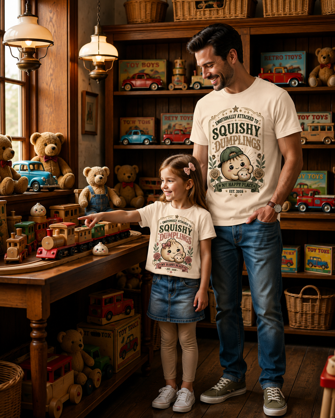 Emotionally Attached to Squishy Dumplings T-Shirt | The Clingy One