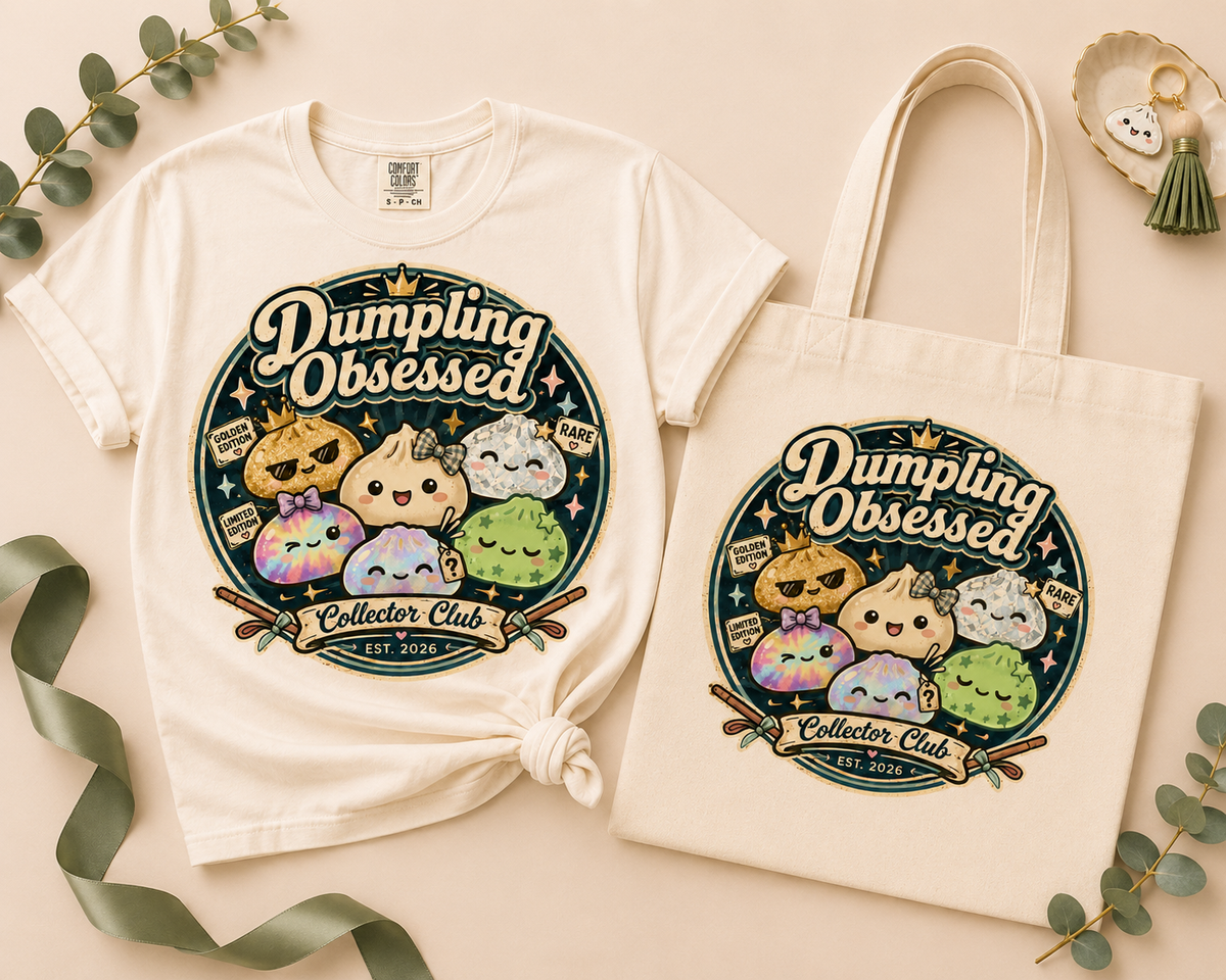 Dumpling T-Shirt + Matching Tote Bundle