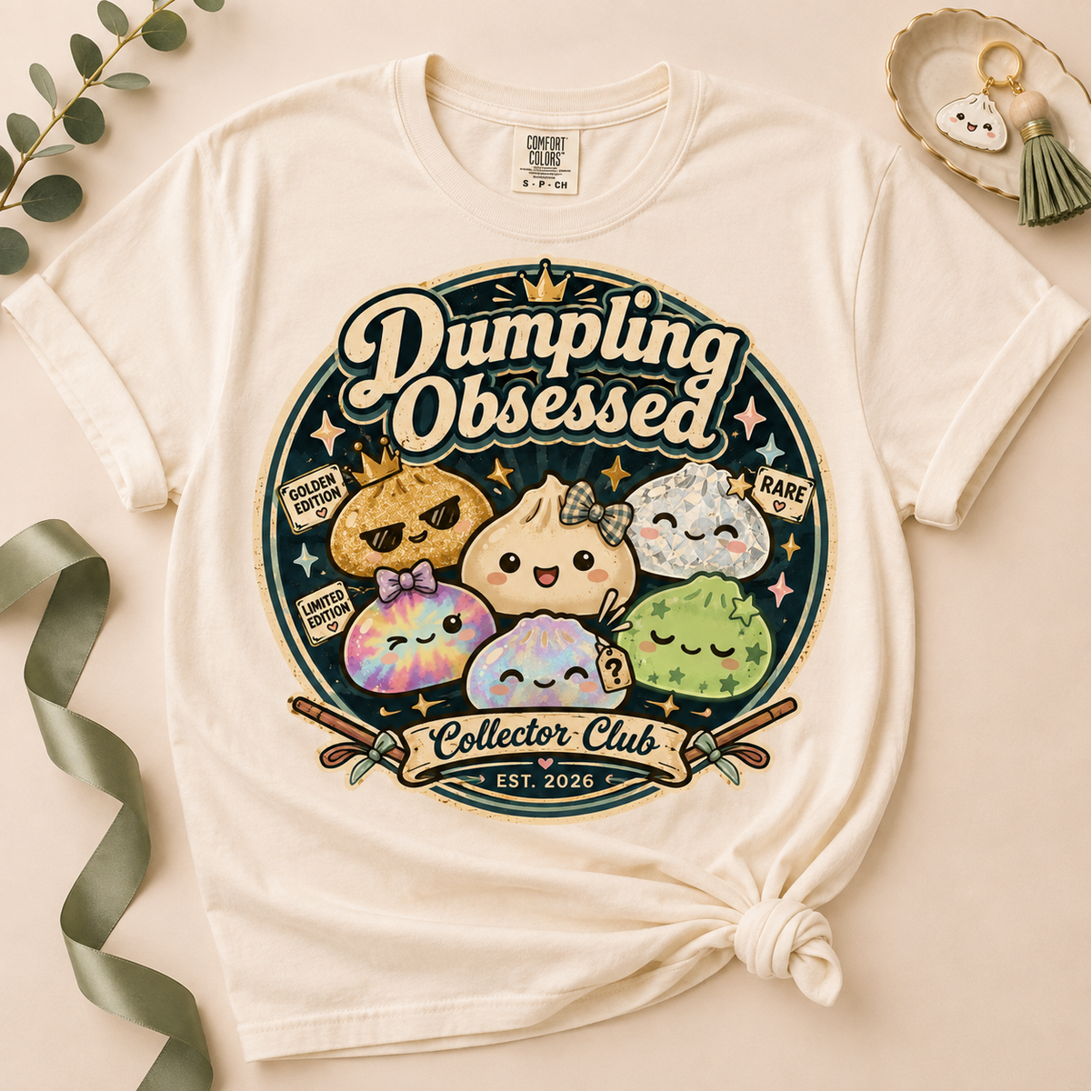 Dumpling Obsessed T-Shirt | The Obsessed One