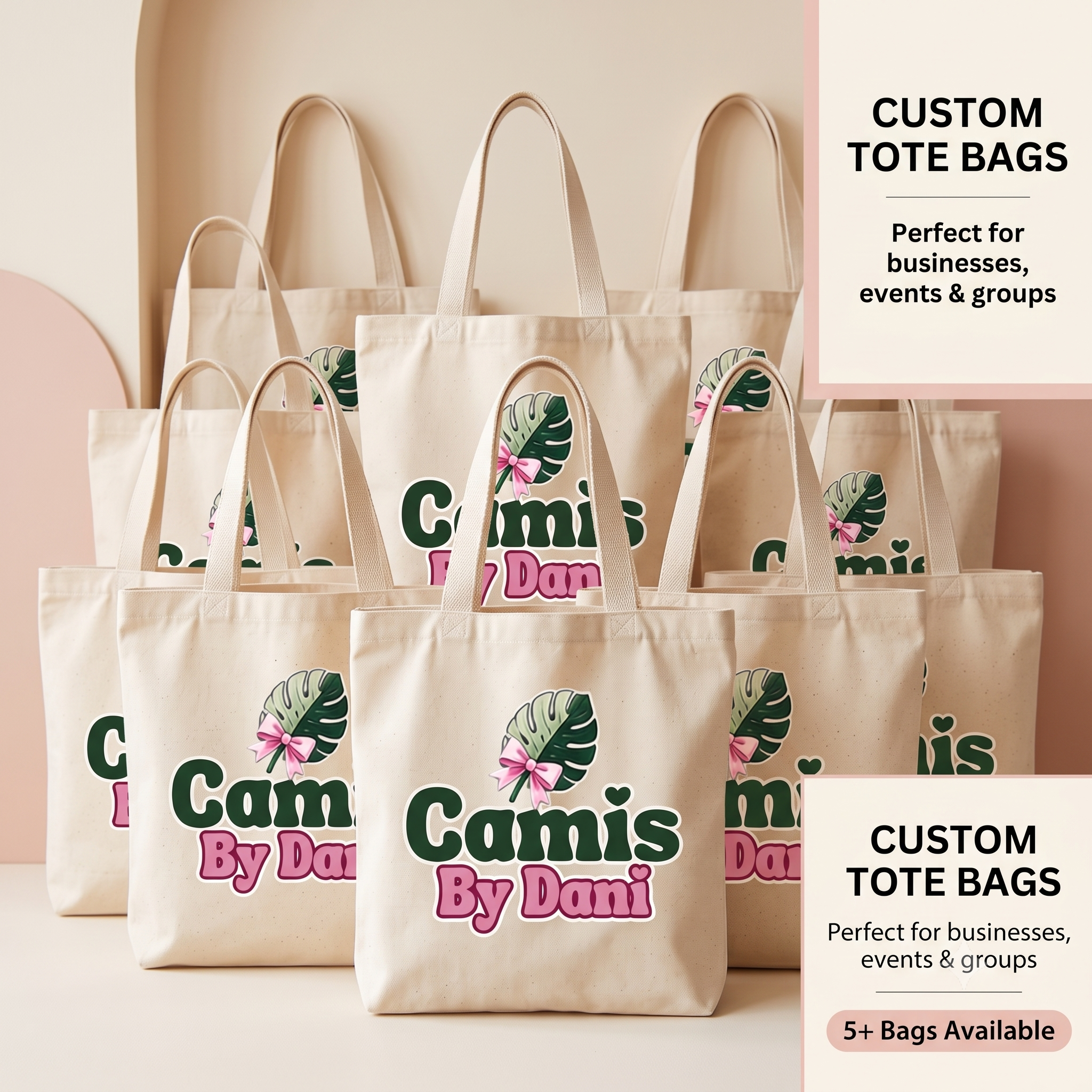 Custom Canvas Tote Bags