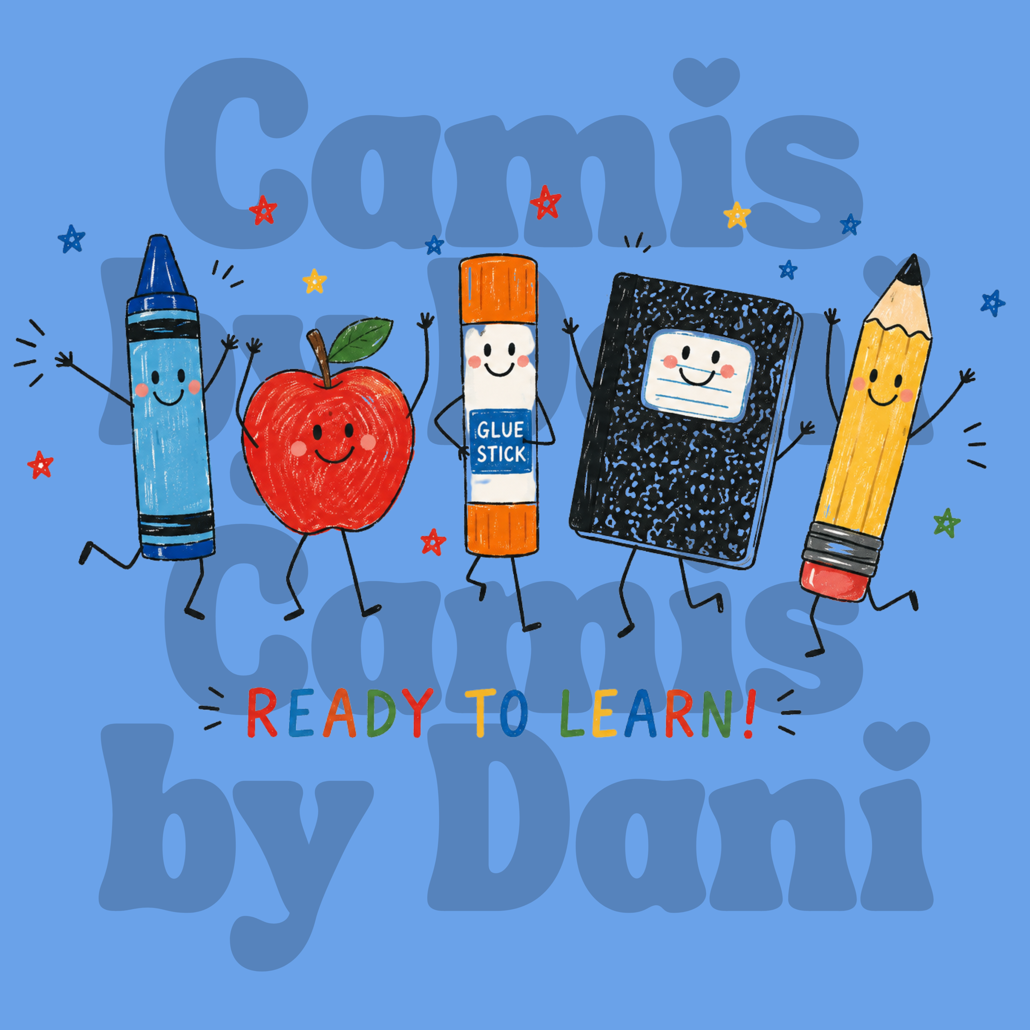 Kids "Ready to Learn!" Back-to-School Graphic Tee