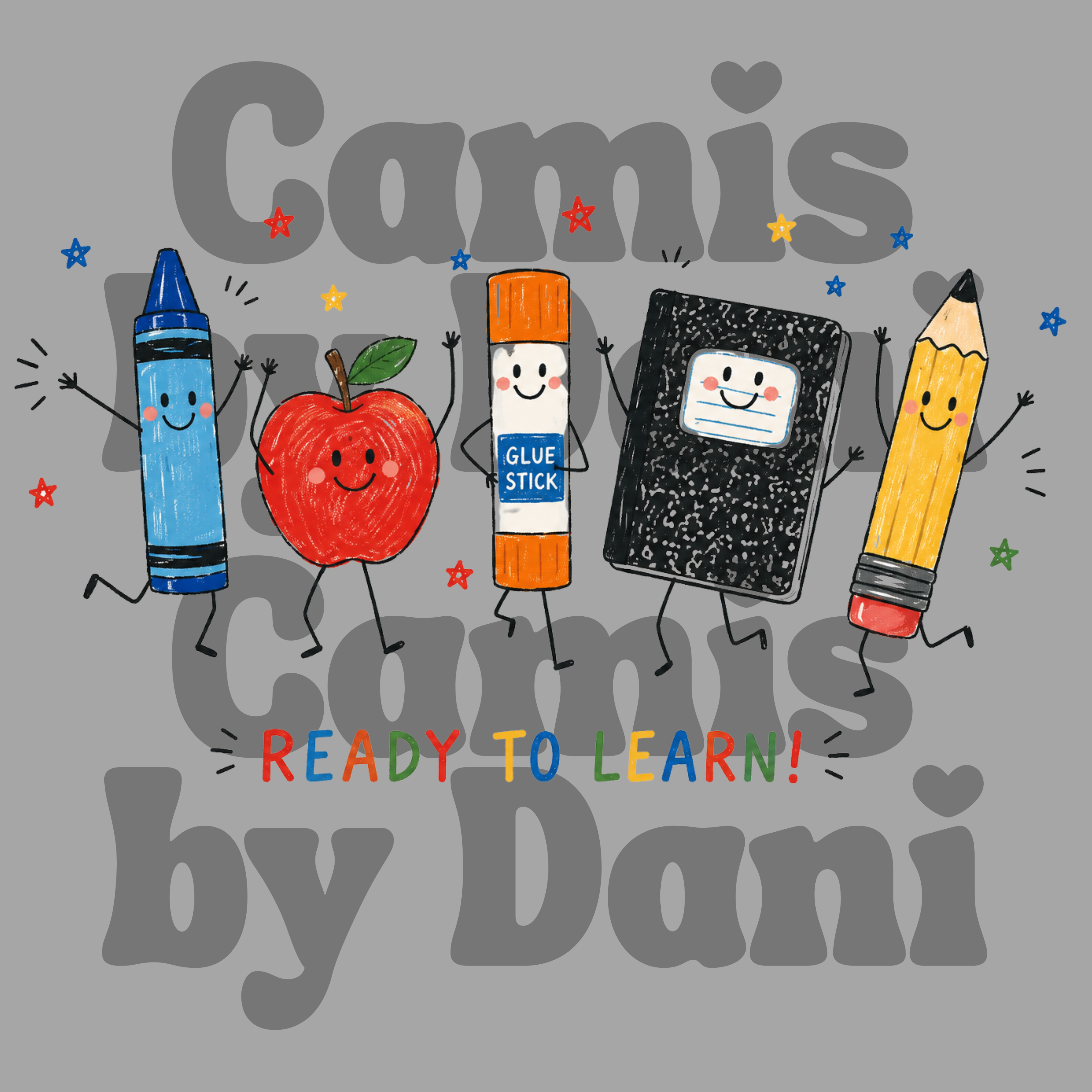 Kids "Ready to Learn!" Back-to-School Graphic Tee