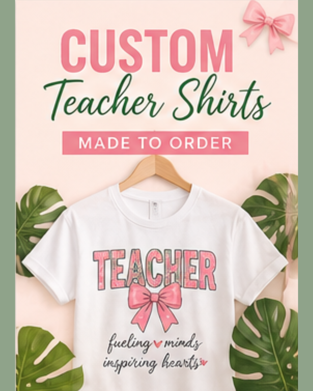 Custom Teacher Shirts | Design Your Own Custom Educator Tee