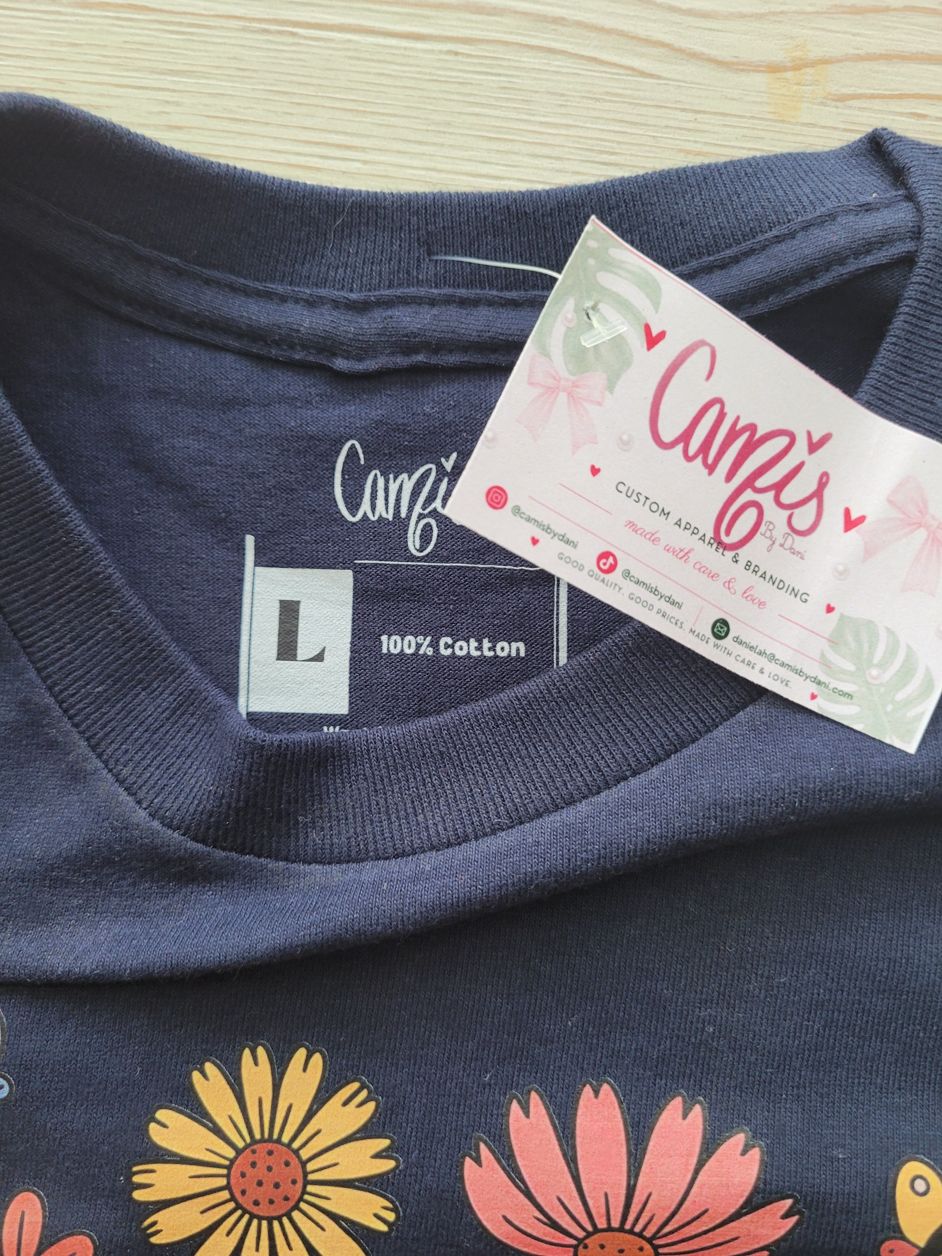 Retro Floral Mom Graphic Shirt - Cute Mom Tee