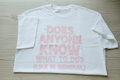 "Does Anyone Know What To Do?" Sarcastic Graphic Tee